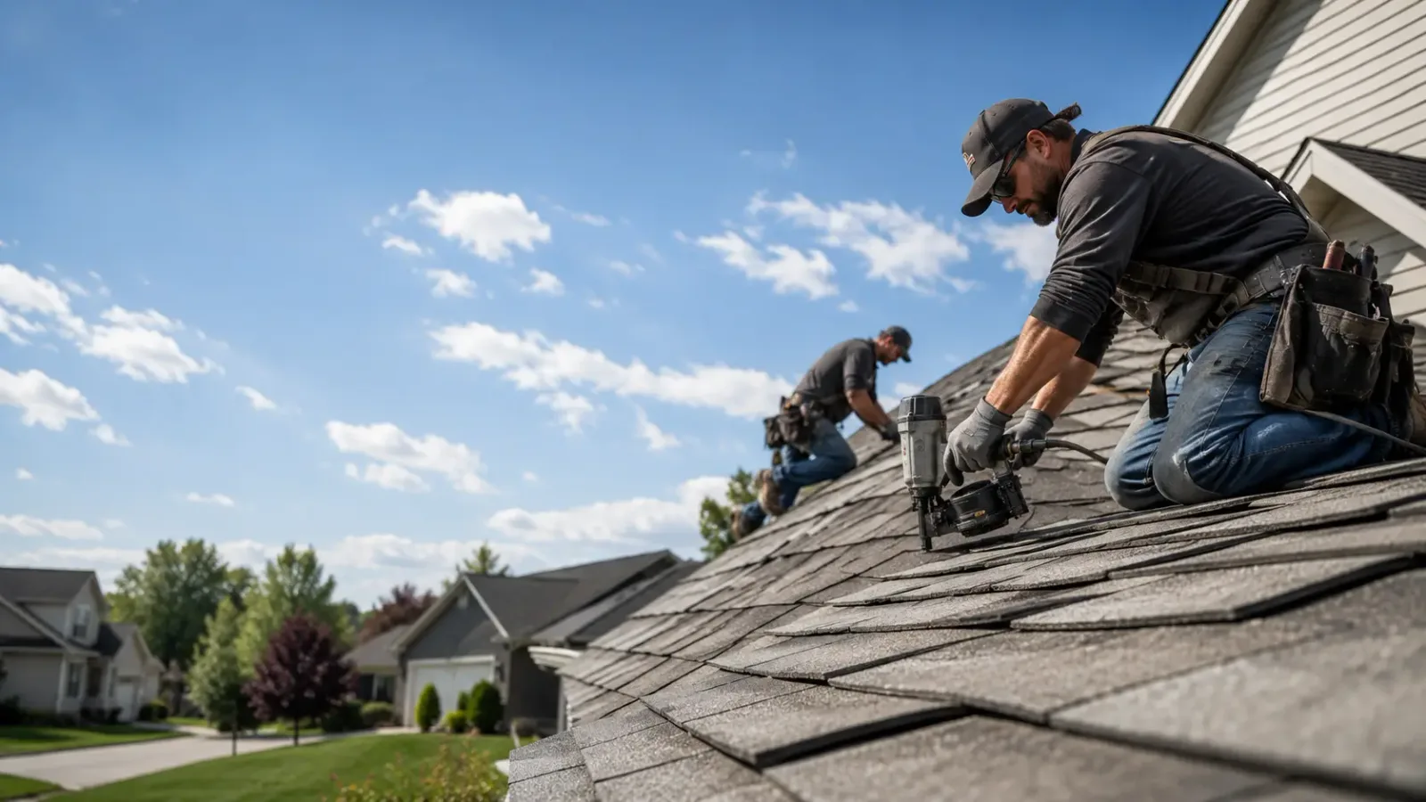 Storm Damage Roof Repair in Spring House, PA near me